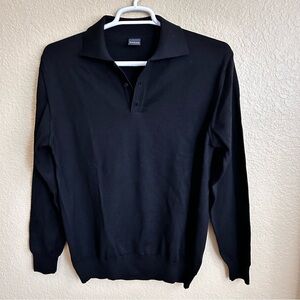 Sarar Merino Wool Black Sweater